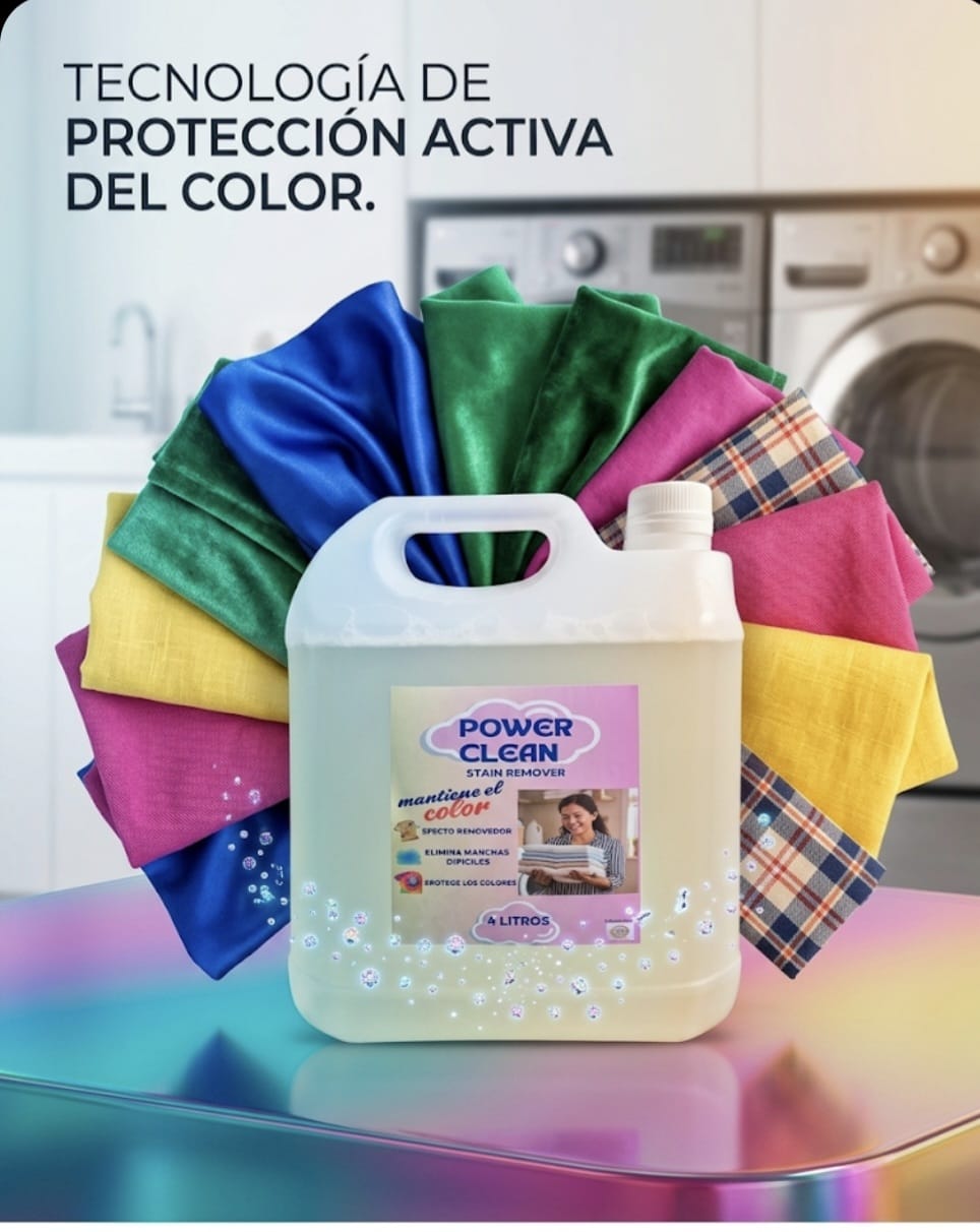 Quitamanchas ropa color POWER CLEAN - Imagen 3