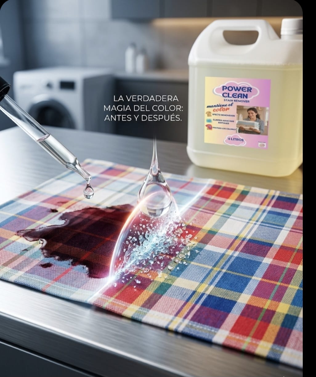 Quitamanchas ropa color POWER CLEAN - Imagen 5