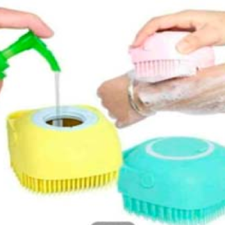 Cepillo De Masaje De Silicona Para Bano