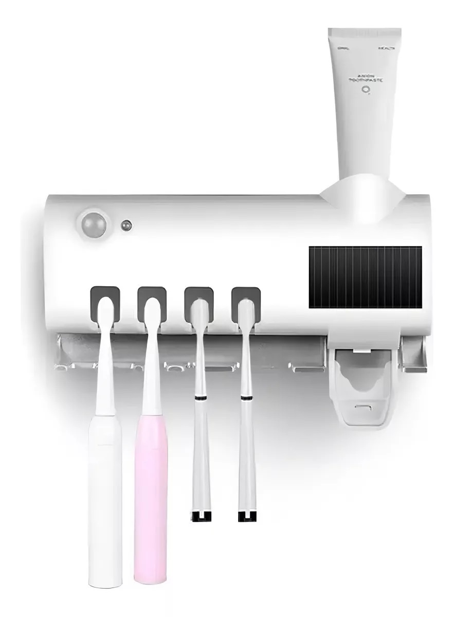 Dispensador Crema Dental Soporte Esterizador de cepillos