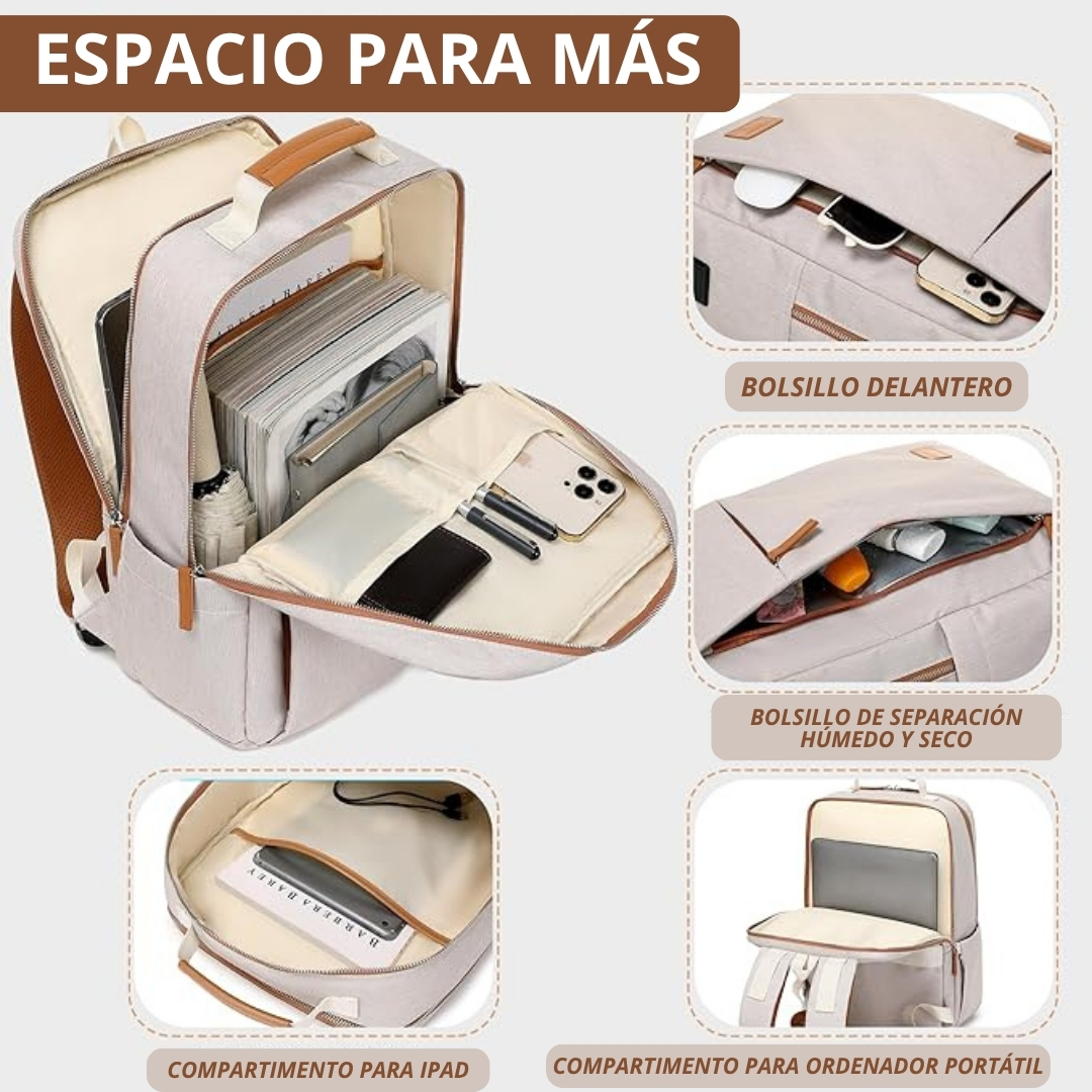 Mochila Inteligente Antirrobo Con Usb 15 - Imagen 4