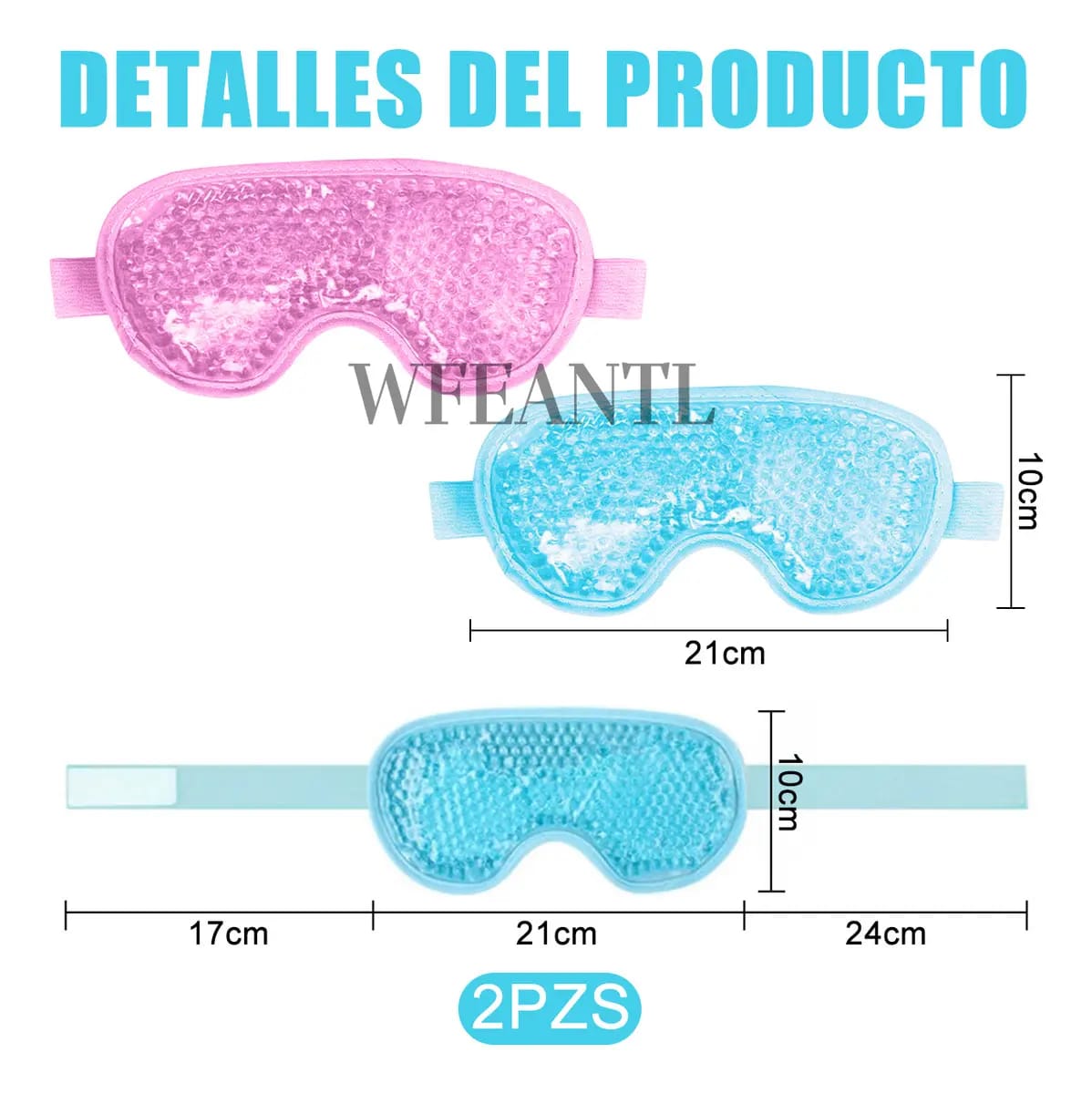 Mascarillas De Gel Friocalor Para Ojos - Imagen 3