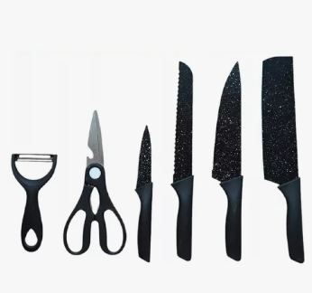 Set Cuchillos Negros - Imagen 3